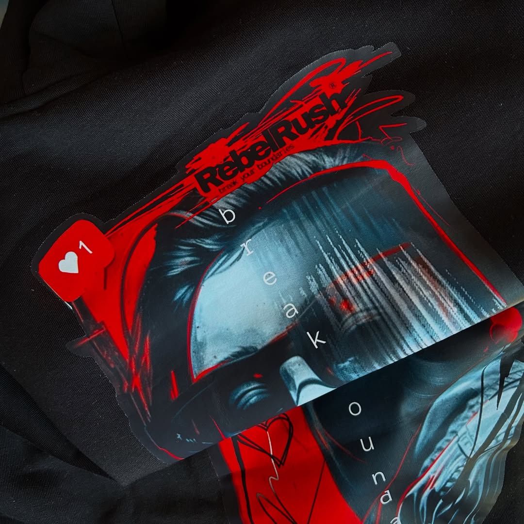 RebelRush Street Rider Classic Hoodie - SafePocket™ - SOLD OUT! ostatnie sztuki - obrazek 8