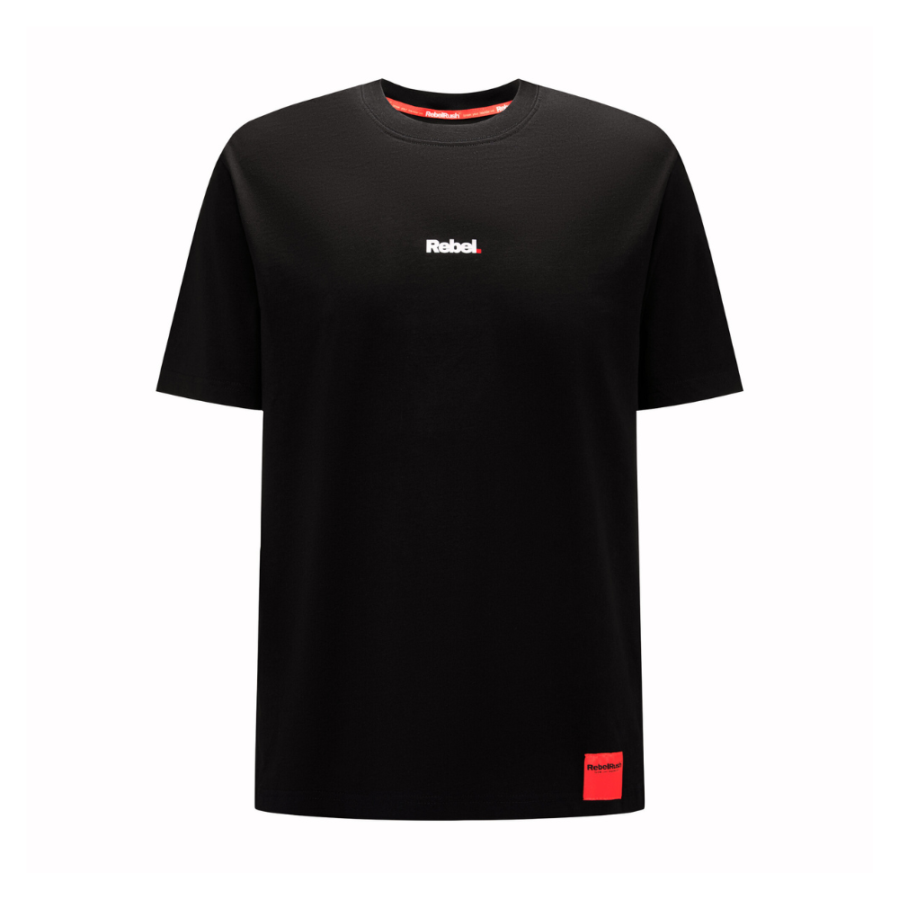 RebelRush Oversize Streetwear Rebel T-shirt Black — ostatnie sztuki - obrazek 5
