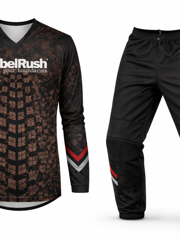 Komplet Bluza MX + Spodnie ROOST RebelRush Black 2026