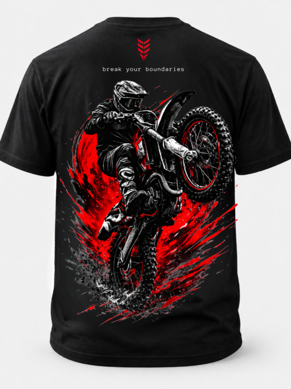 RebelRush T-shirt2026 Cross black - PRE ORDER