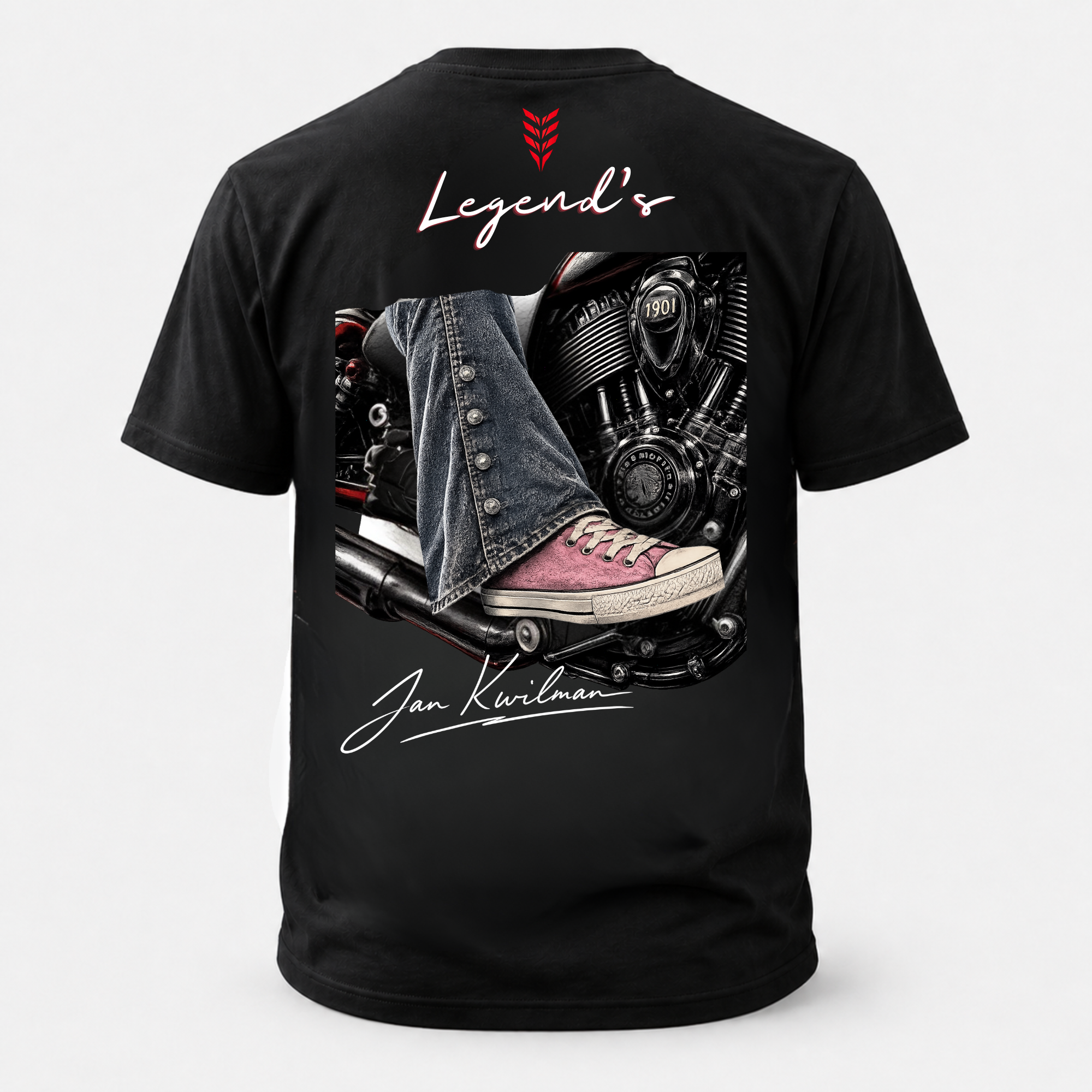 T-shirt Legends by RebelRush - Jan Kwilman
