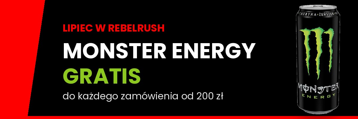 Monster Energy gratis do zamówień od 200 zł